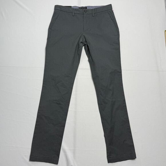 Banana Republic Grey Trousers Pants Straight Leg Fit Size 30x32 New/Tag - Picture 1 of 6
